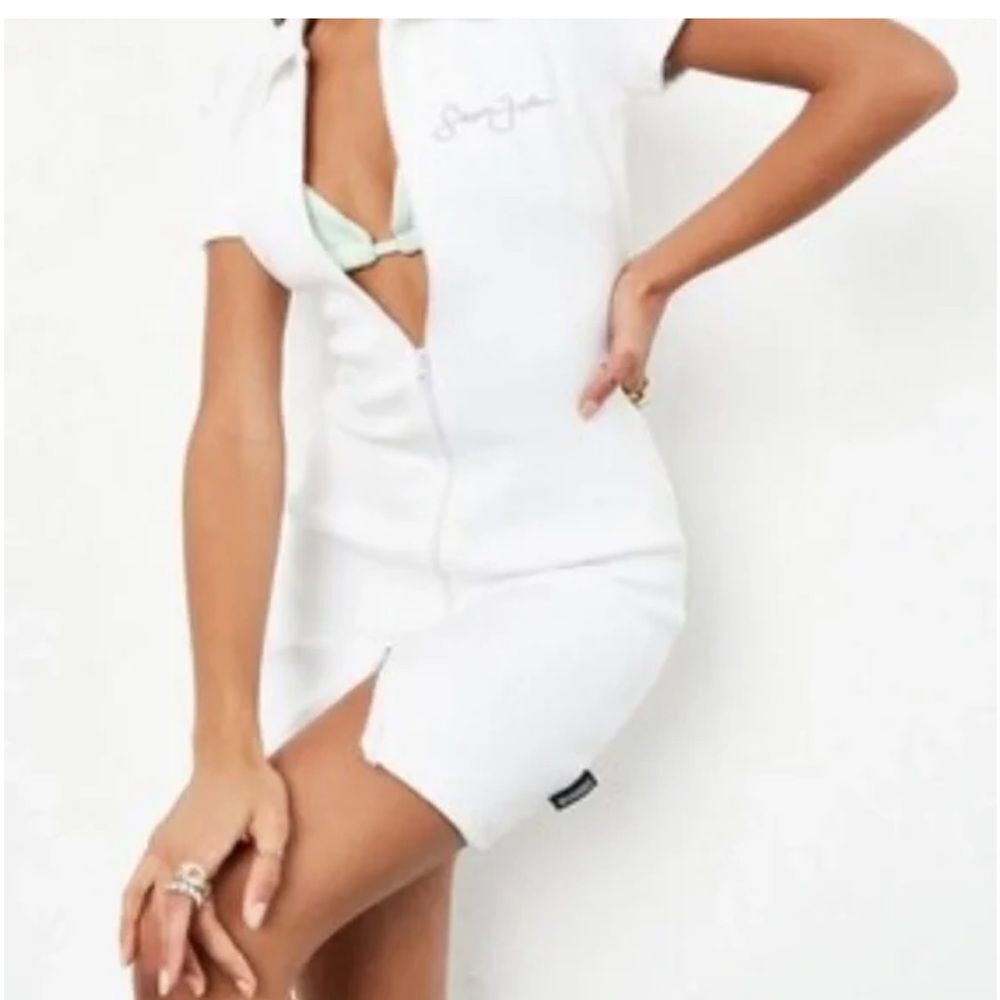 Missguided x Sean John zip up dress.